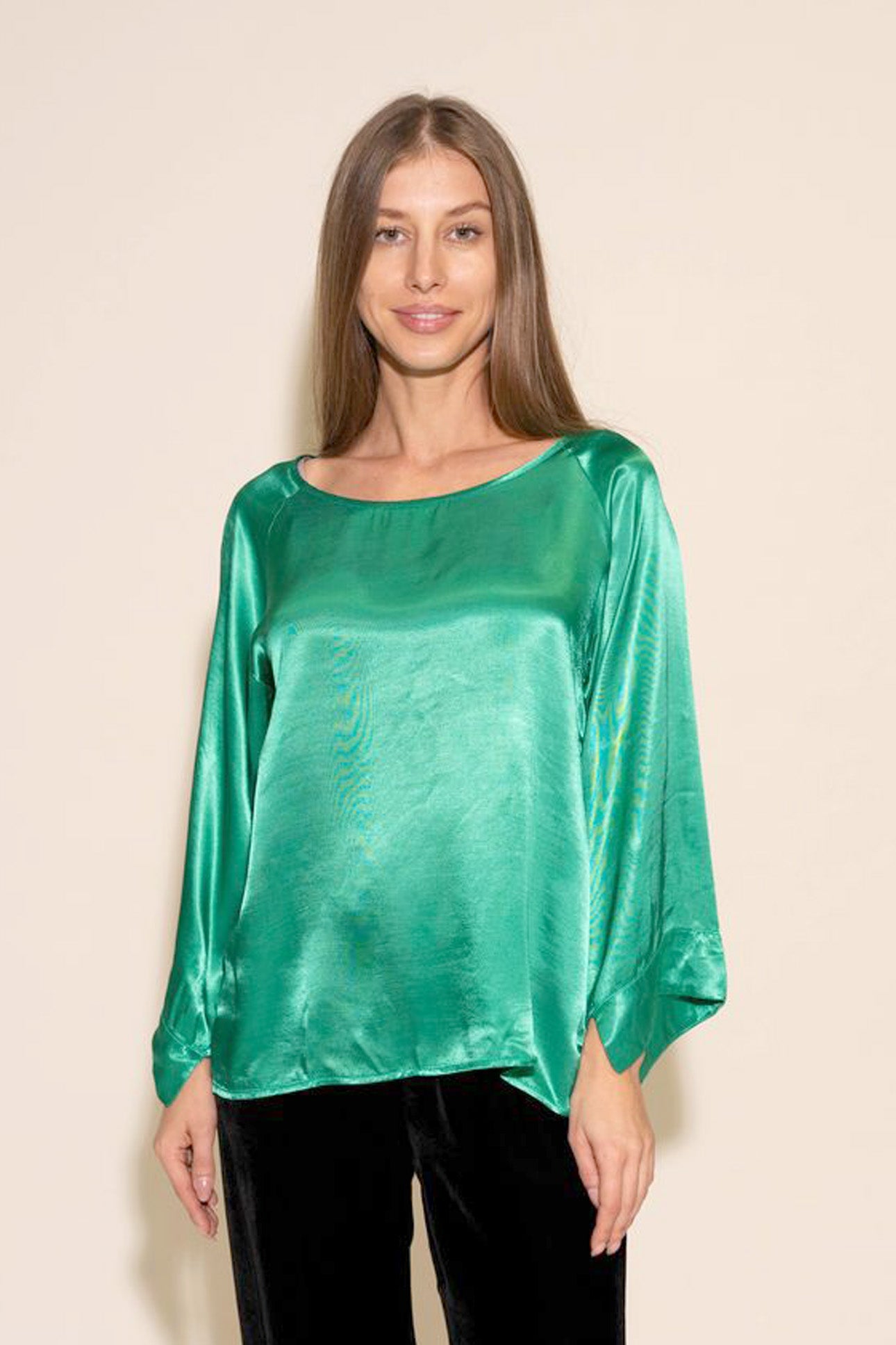 Cuff Shirt - Emerald
