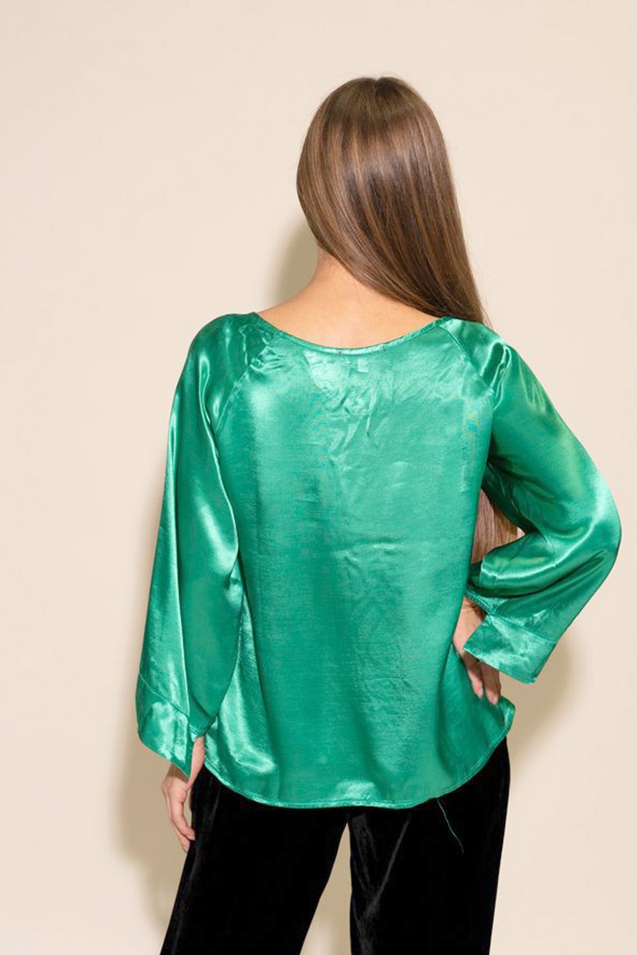 Cuff Shirt - Emerald