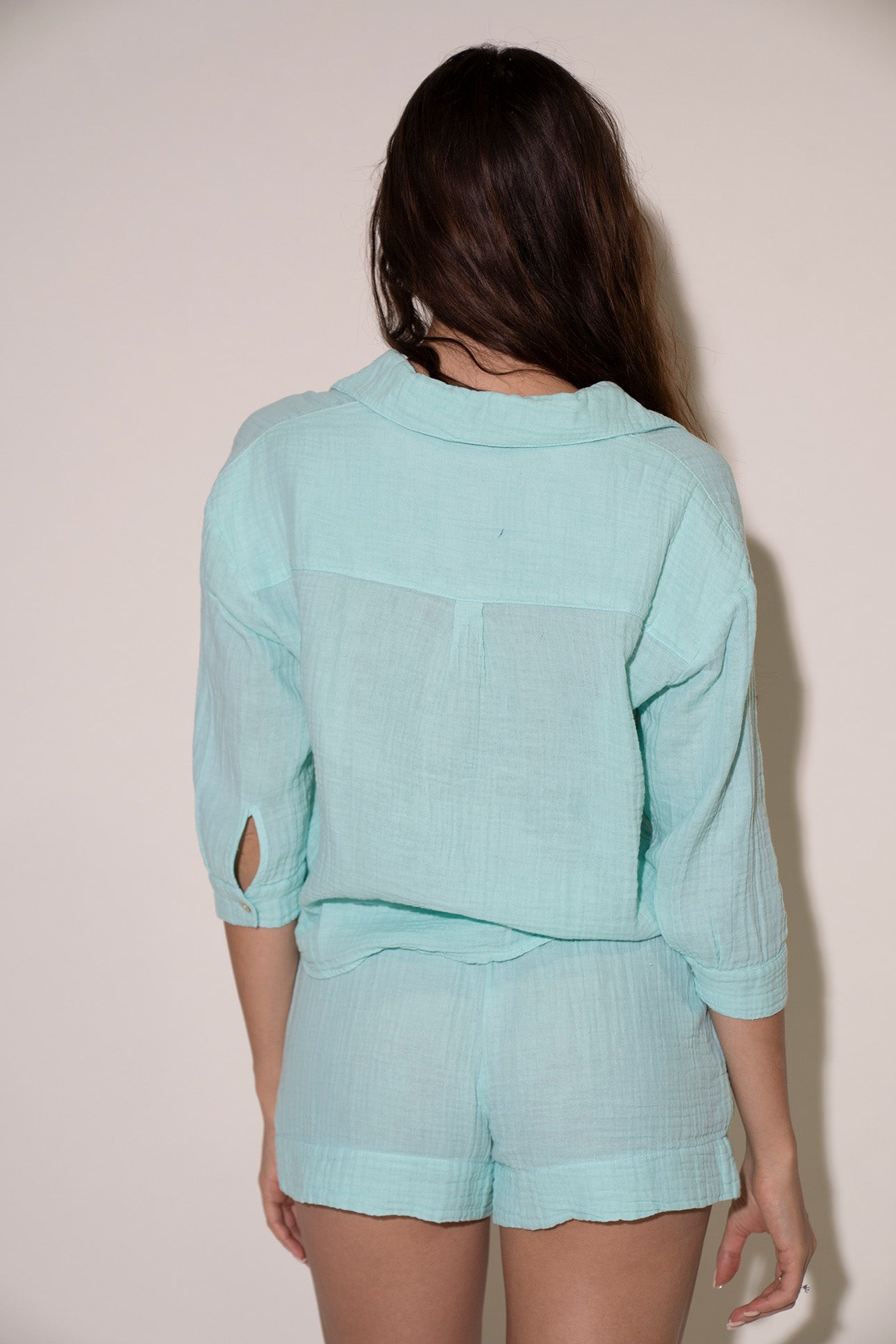 Lia Top - Aqua