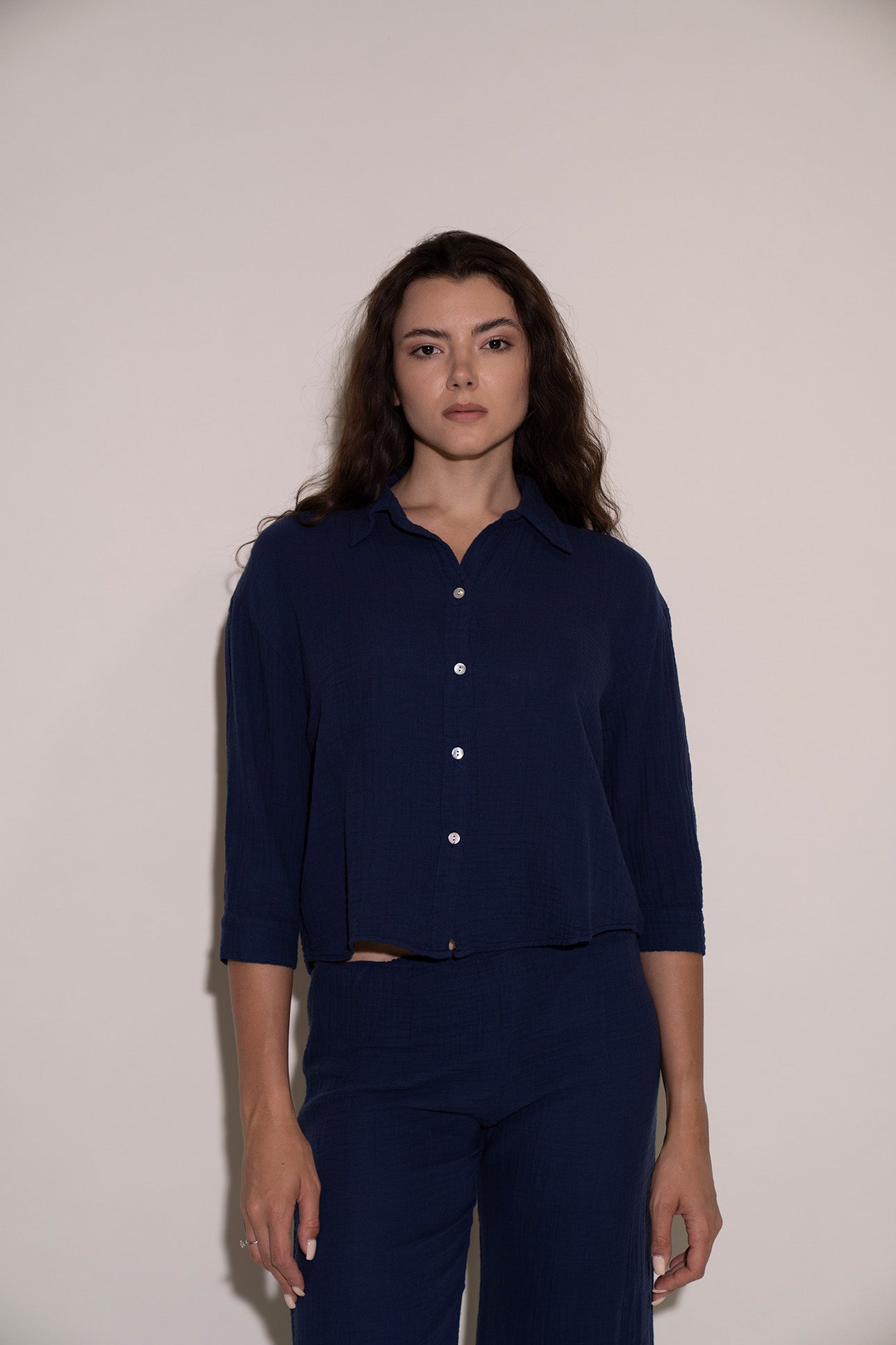 Lia Top - Navy