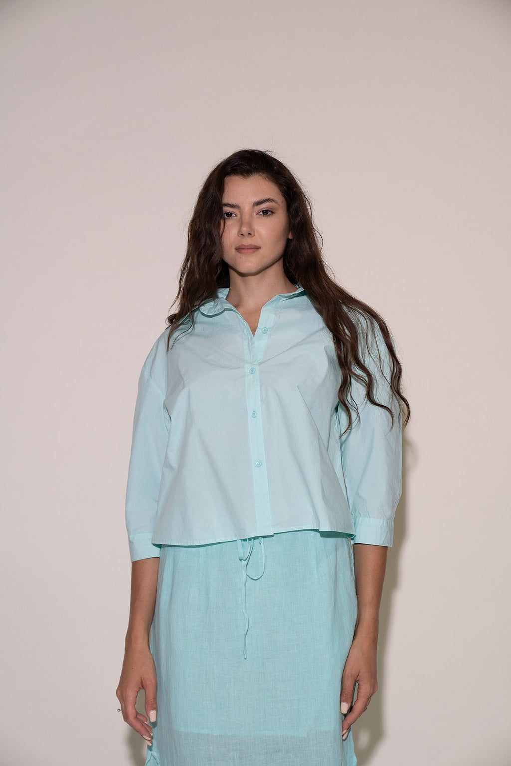 Lia Top - Aqua