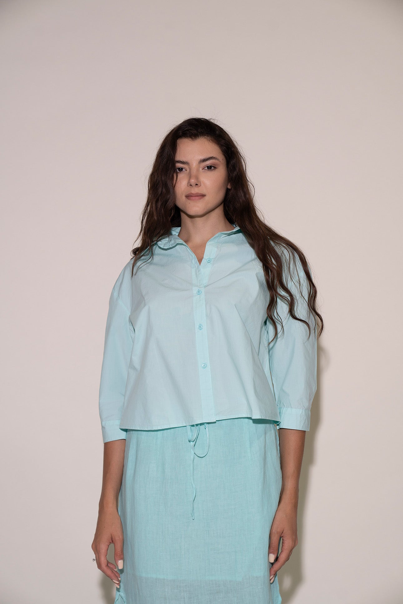 Lia Top - Aqua