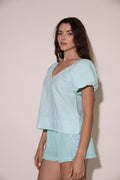 Rhonda Top - Aqua