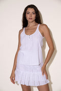 Chase Tank - White