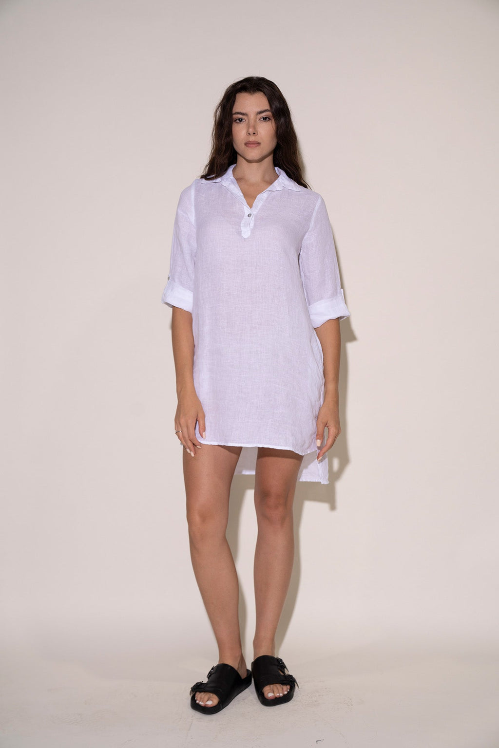 Alma Dress - White