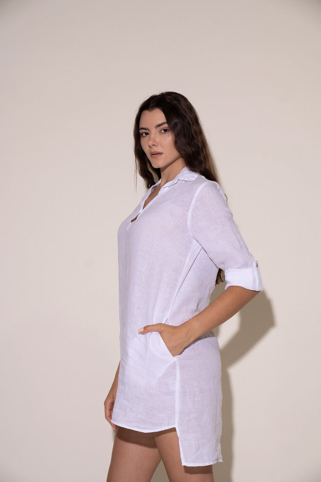 Alma Dress - White