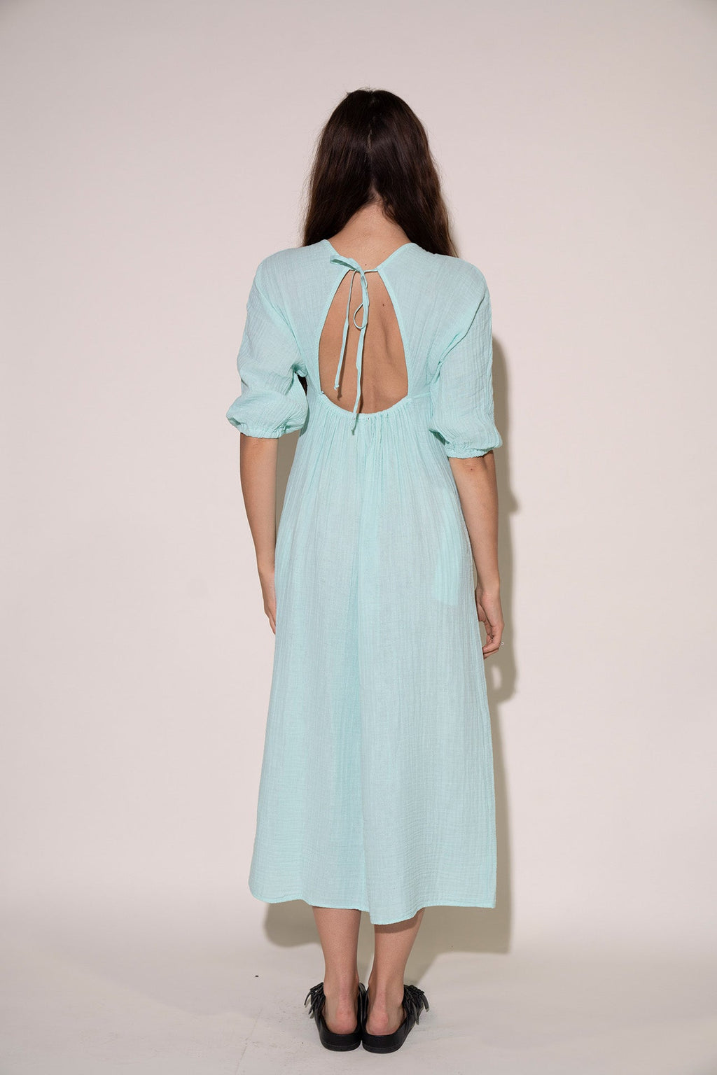 Daphne Dress - Aqua