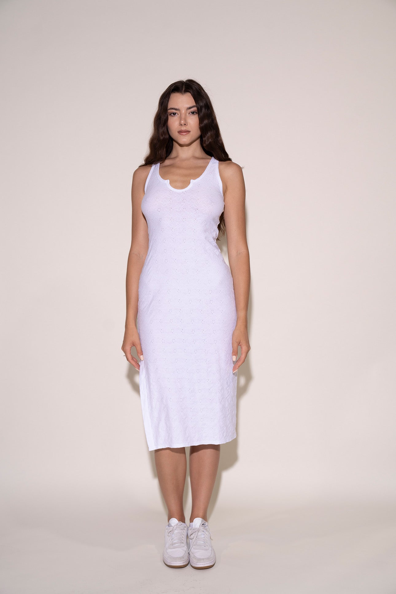 Lynn Dress - White