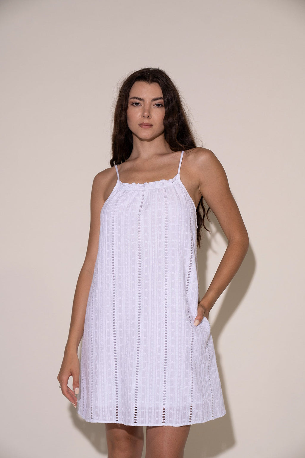 Piper Dress - White