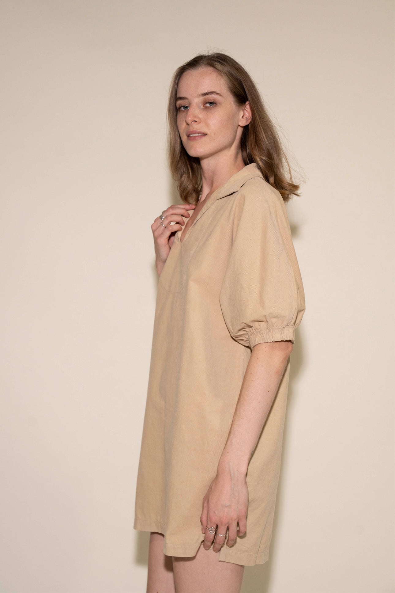 Grace Dress - Wheat