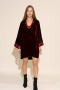 Uma Dress - Burgundy