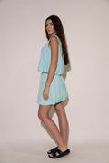 Bubble Skirt - Aqua