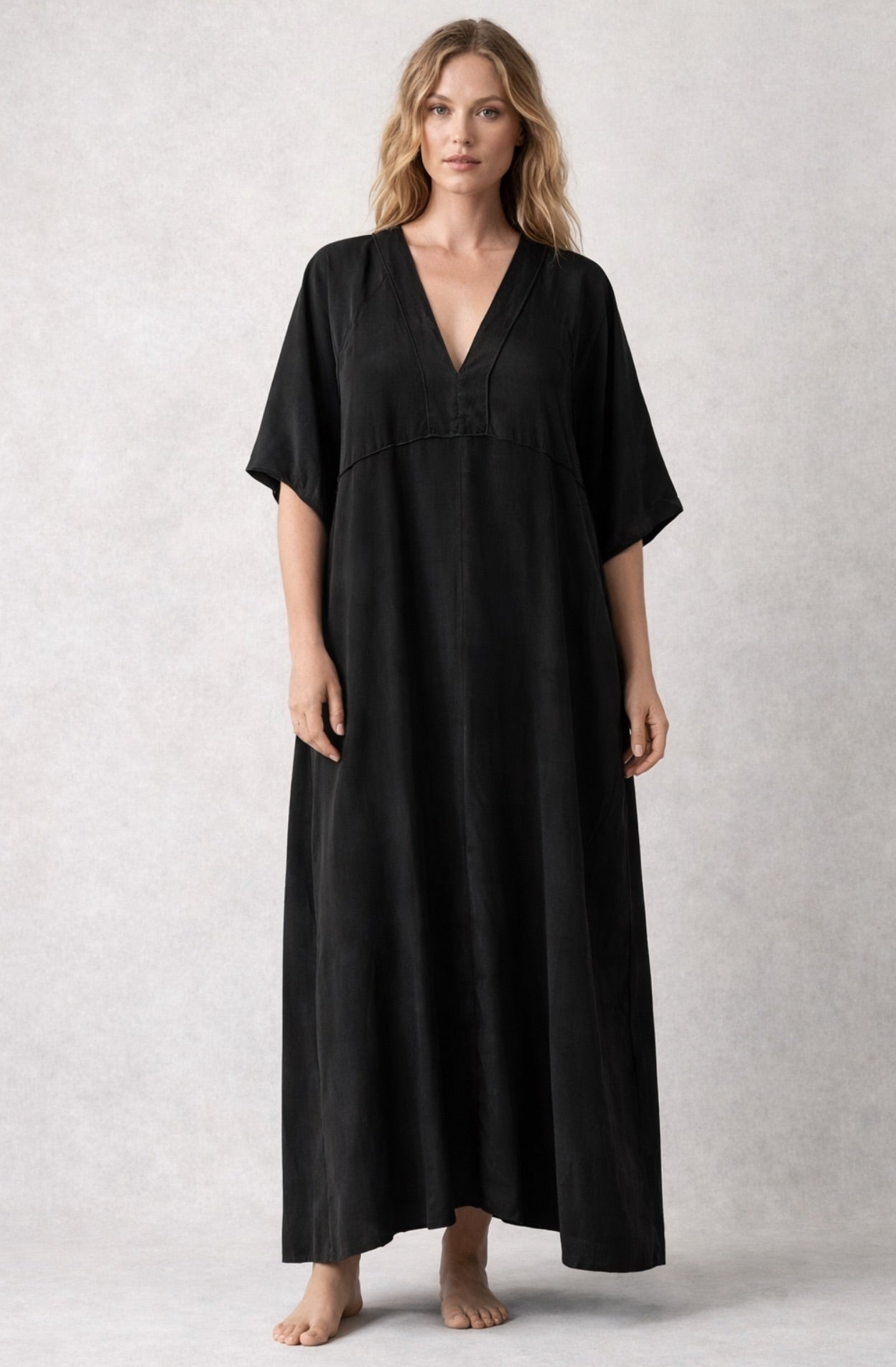 Caftan Dress - Black