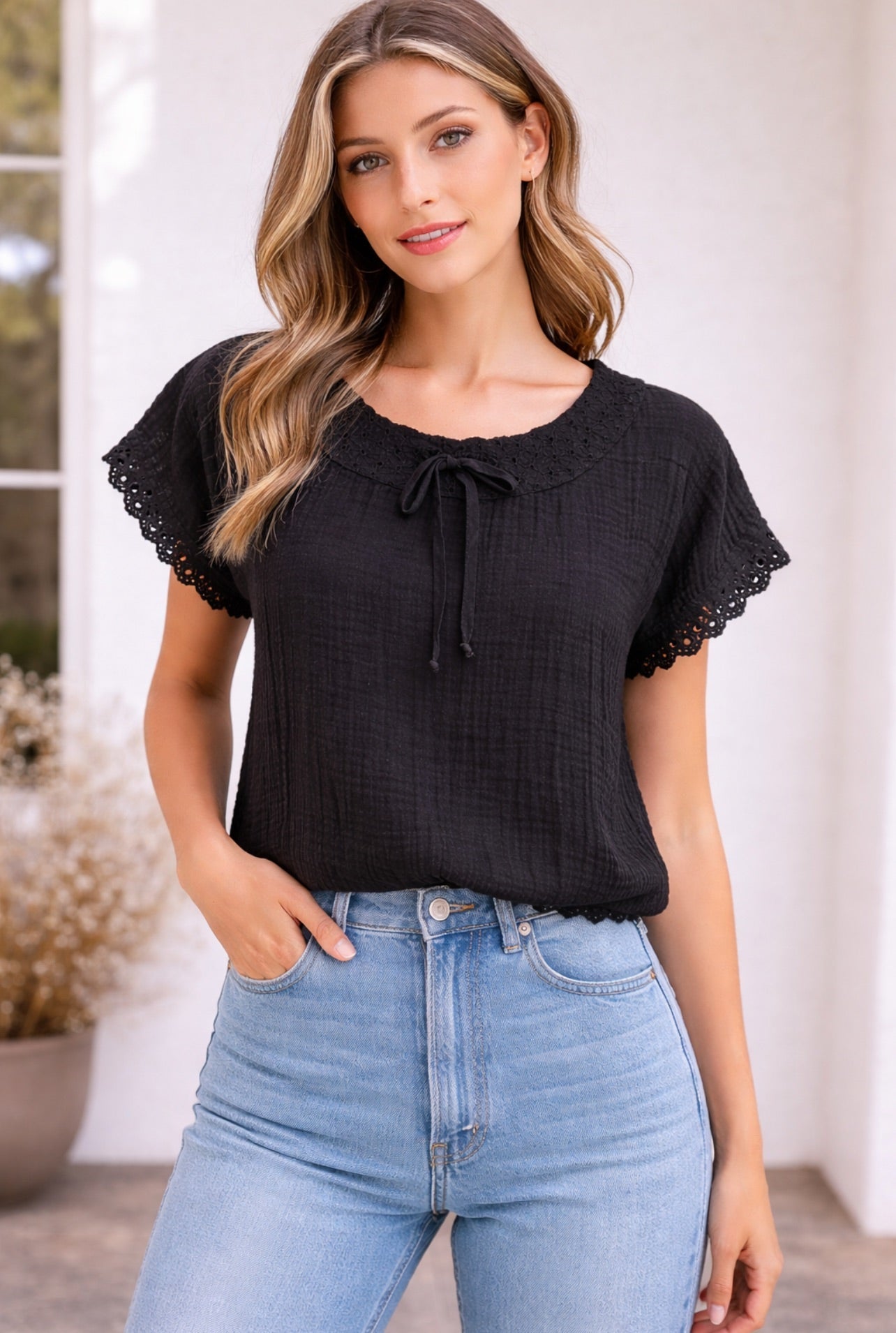 Hilton Top - Black