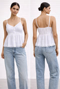 Keely Top - White