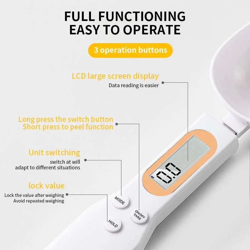 Electronic Kitchen Scale Digital Spoon