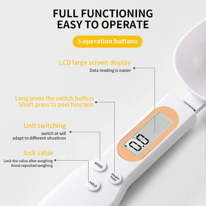 Electronic Kitchen Scale Digital Spoon