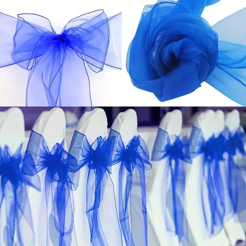 Premium Organza Chair Sashes